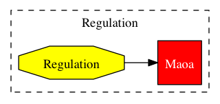 This is a graph with borders and nodes. Maybe there is an Imagemap used so the nodes may be linking to some Pages.