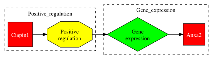 This is a graph with borders and nodes. Maybe there is an Imagemap used so the nodes may be linking to some Pages.