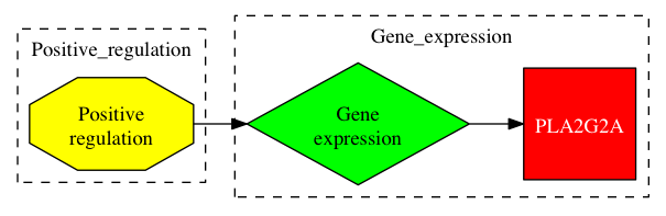 This is a graph with borders and nodes. Maybe there is an Imagemap used so the nodes may be linking to some Pages.